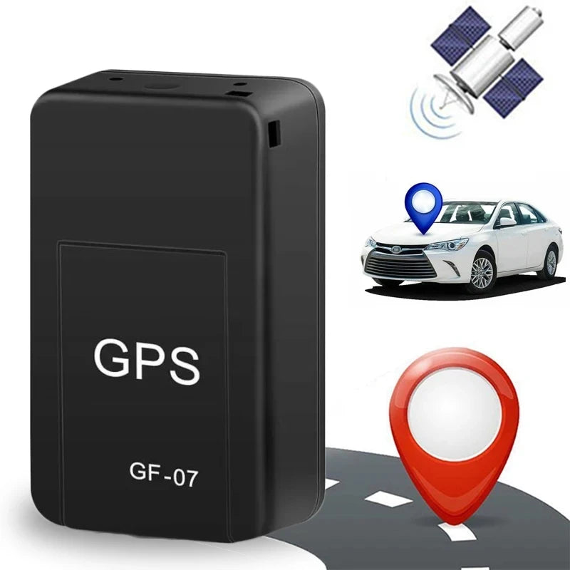 Mini GF-07 GPS Tracker – Real-Time Magnetic GPS Locator for Vehicles, Pets, Kids & More