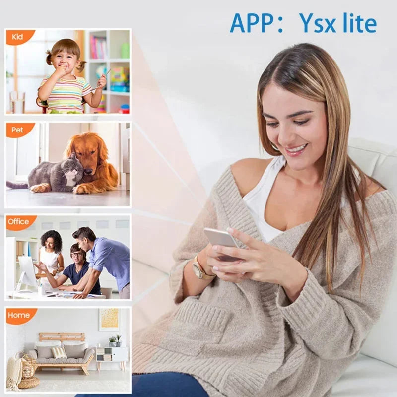 X5 Mini Spy Camera – Wireless 1080p HD Security Cam with Night Vision & Motion Detection